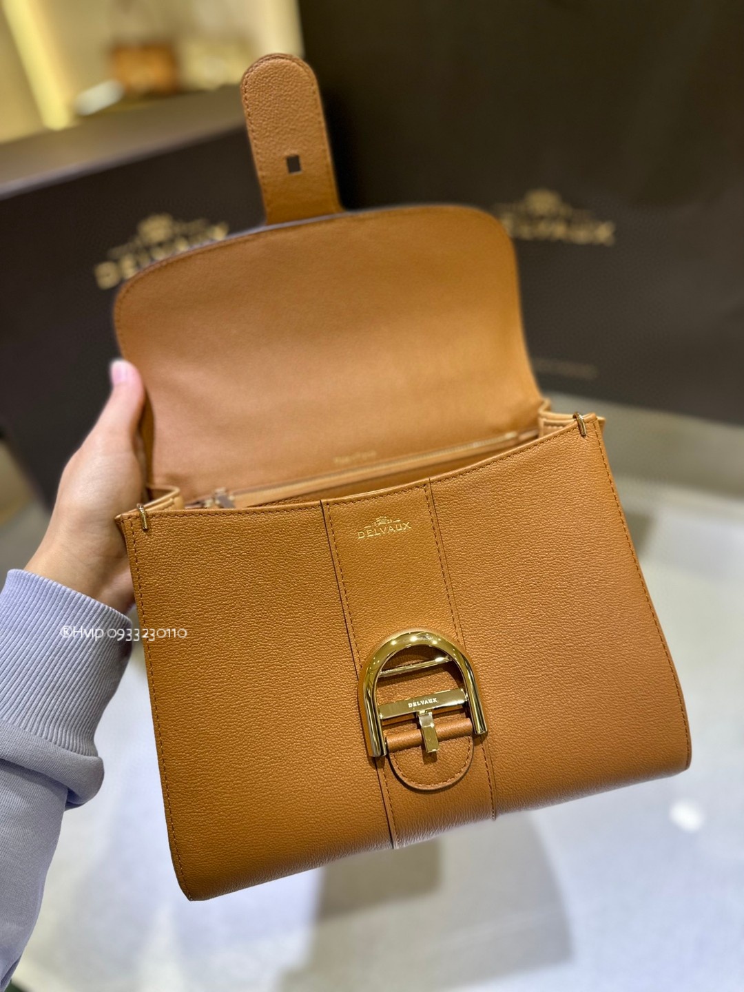 Delvaux Brillant PM Rodeo Calfskin Vegetal