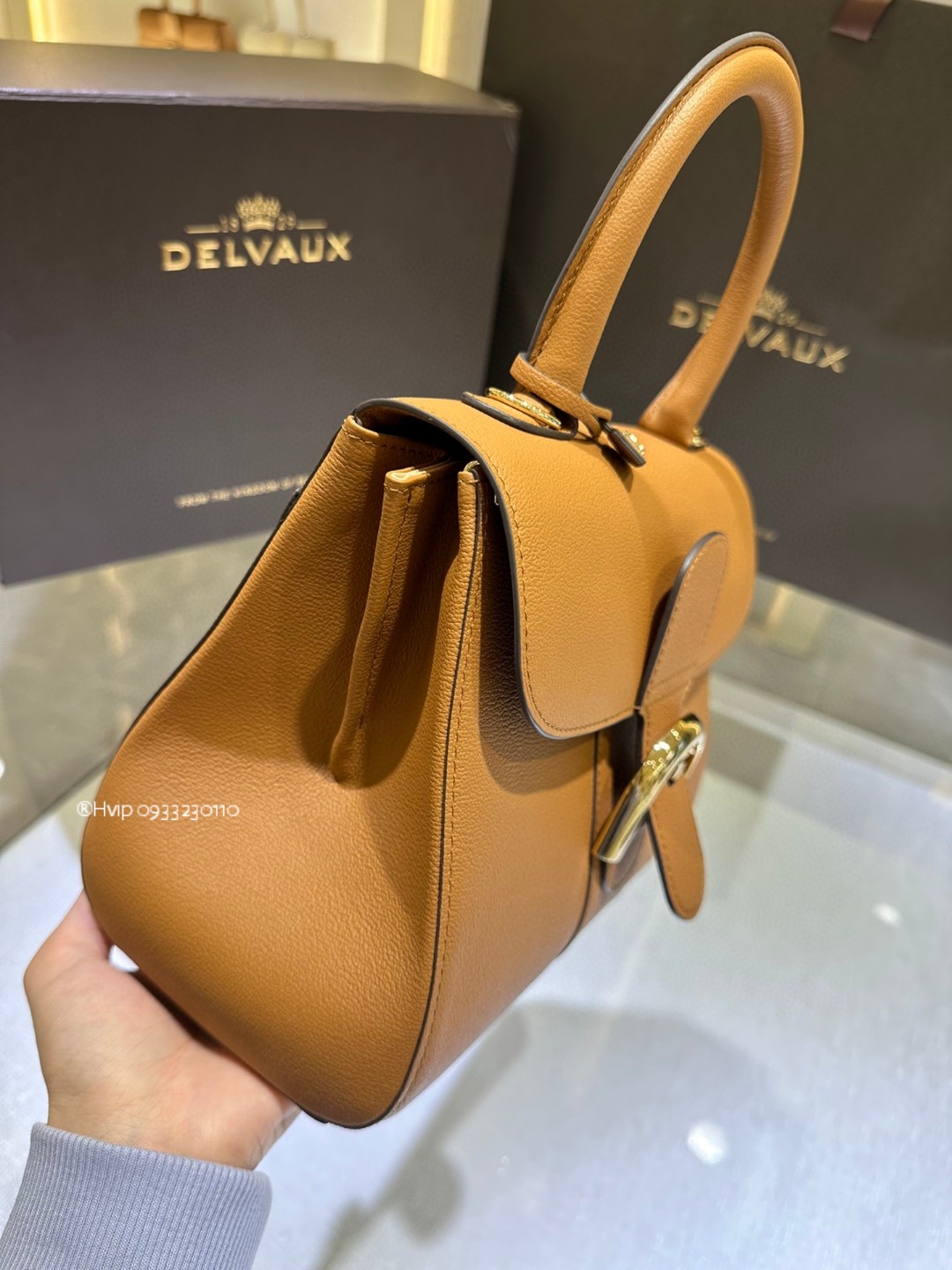 Delvaux Brillant PM Rodeo Calfskin Vegetal