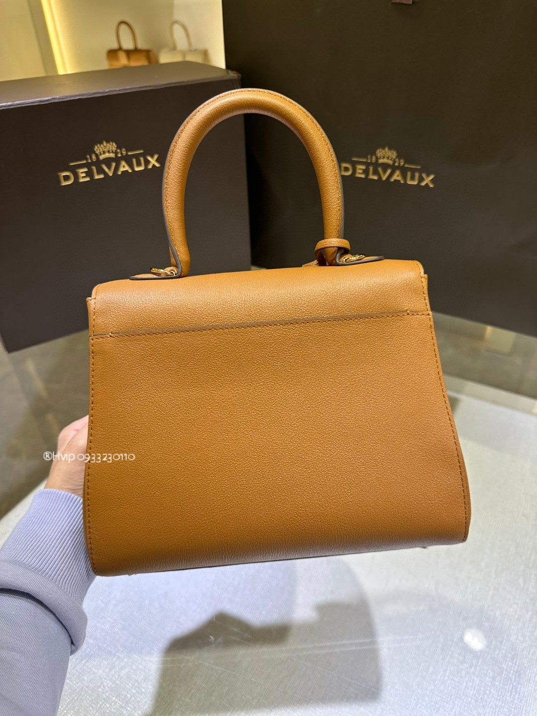 Delvaux Brillant PM Rodeo Calfskin Vegetal