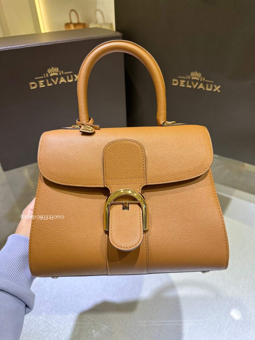 Delvaux Brillant PM Rodeo Calfskin Vegetal