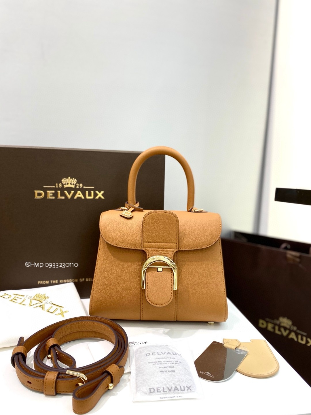Delvaux Brillant Mini Rodeo Calfskin Vegetal