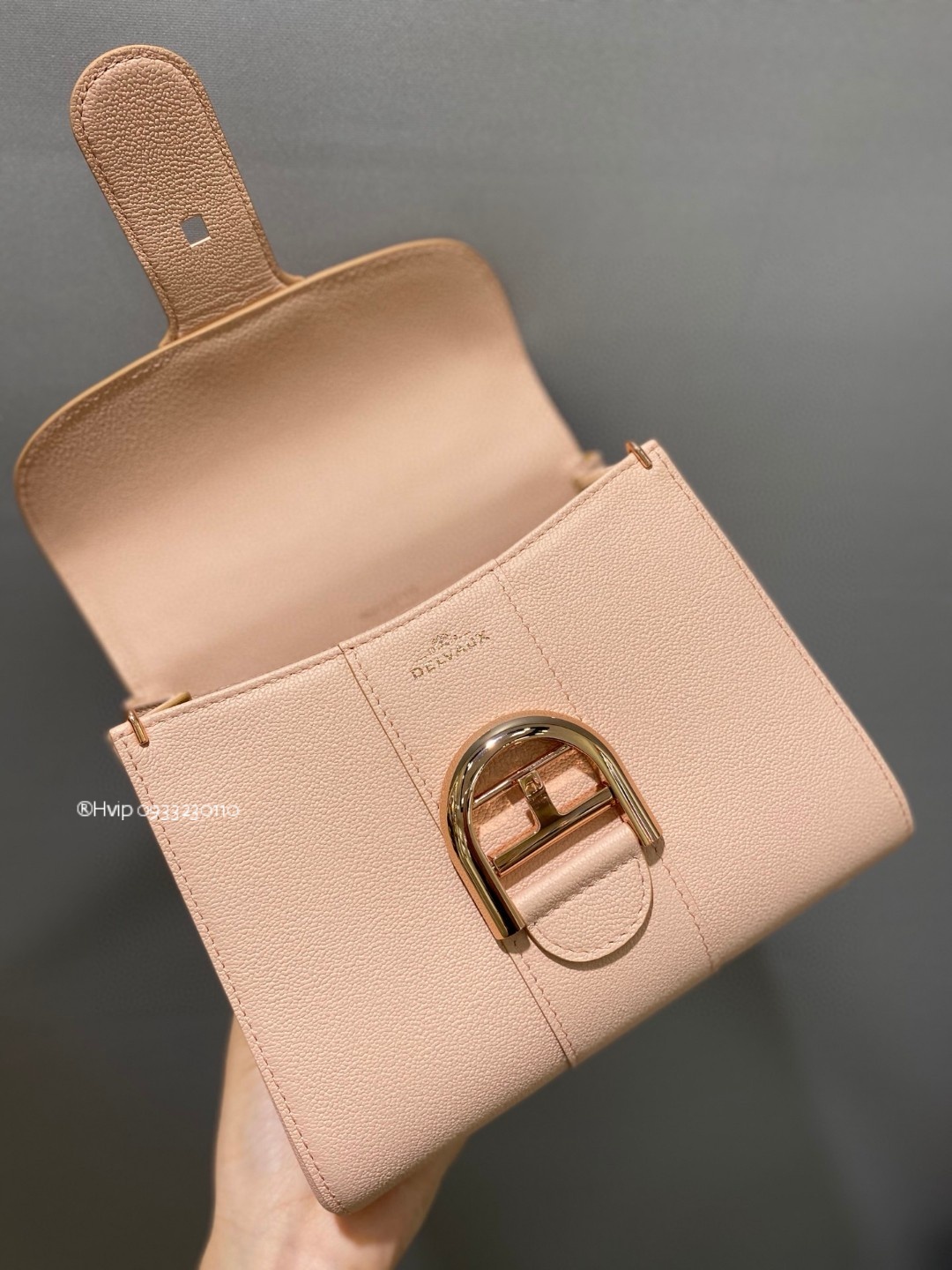 Delvaux Brillant Mini Rodeo Calfskin pink