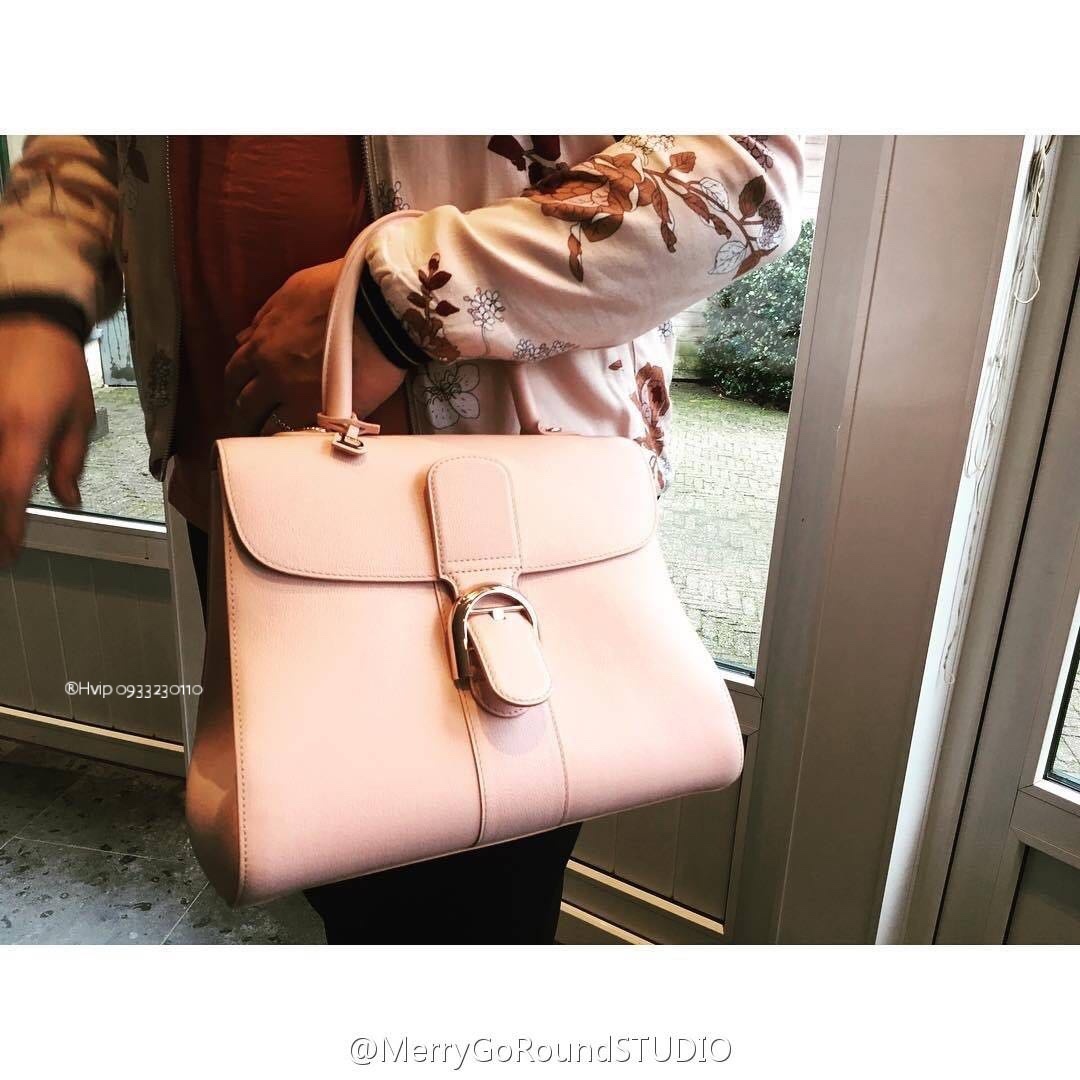 Delvaux Brillant MM Rodeo Calfskin pink