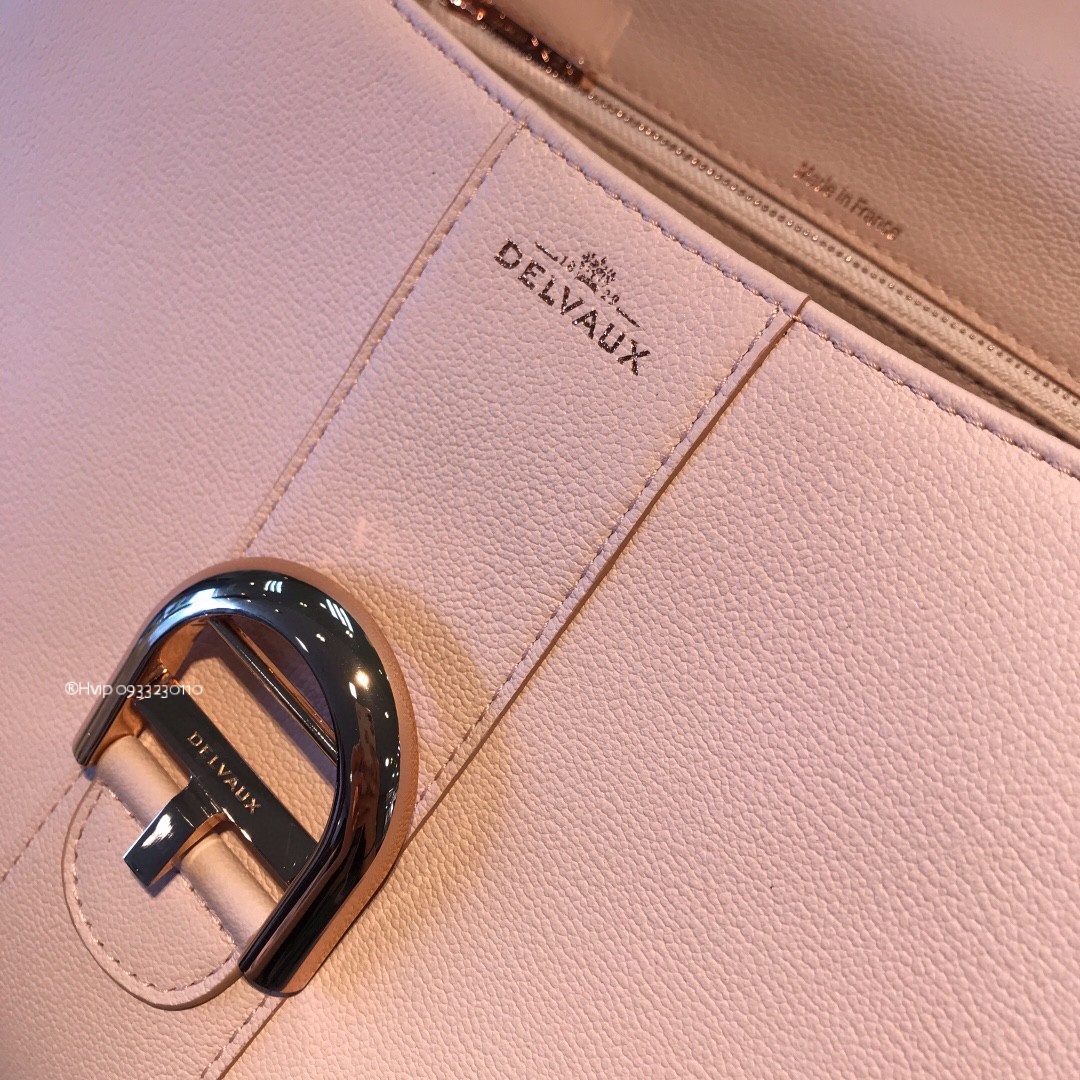 Delvaux Brillant MM Rodeo Calfskin pink