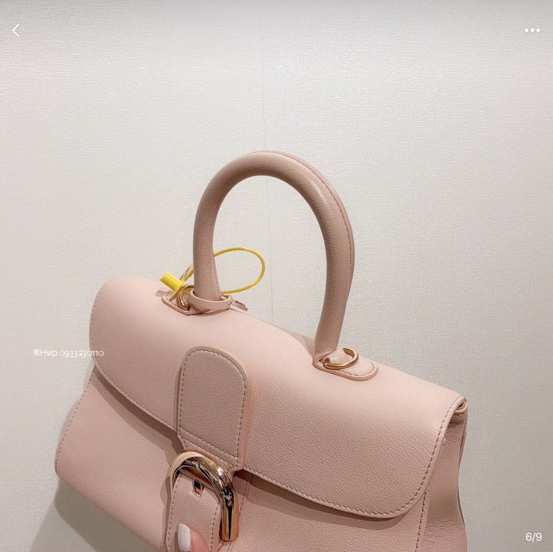 Delvaux Brillant MM Rodeo Calfskin pink