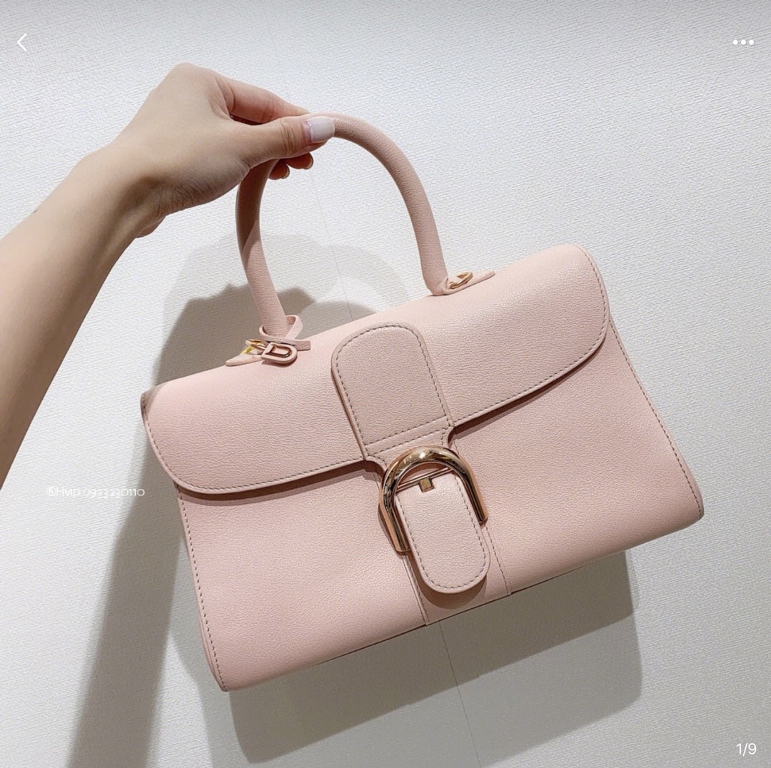 Delvaux Brillant MM Rodeo Calfskin pink