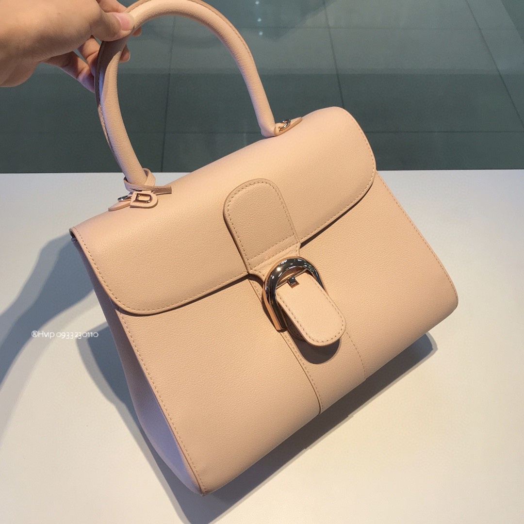 Delvaux Brillant MM Rodeo Calfskin pink