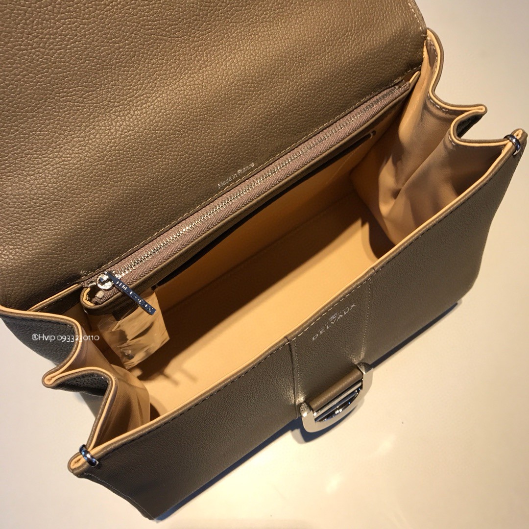 Delvaux Brillant Mini Rodeo Calfskin Tourterelle