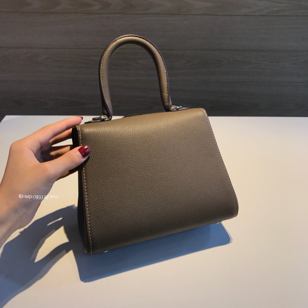 Delvaux Brillant Mini Rodeo Calfskin Tourterelle
