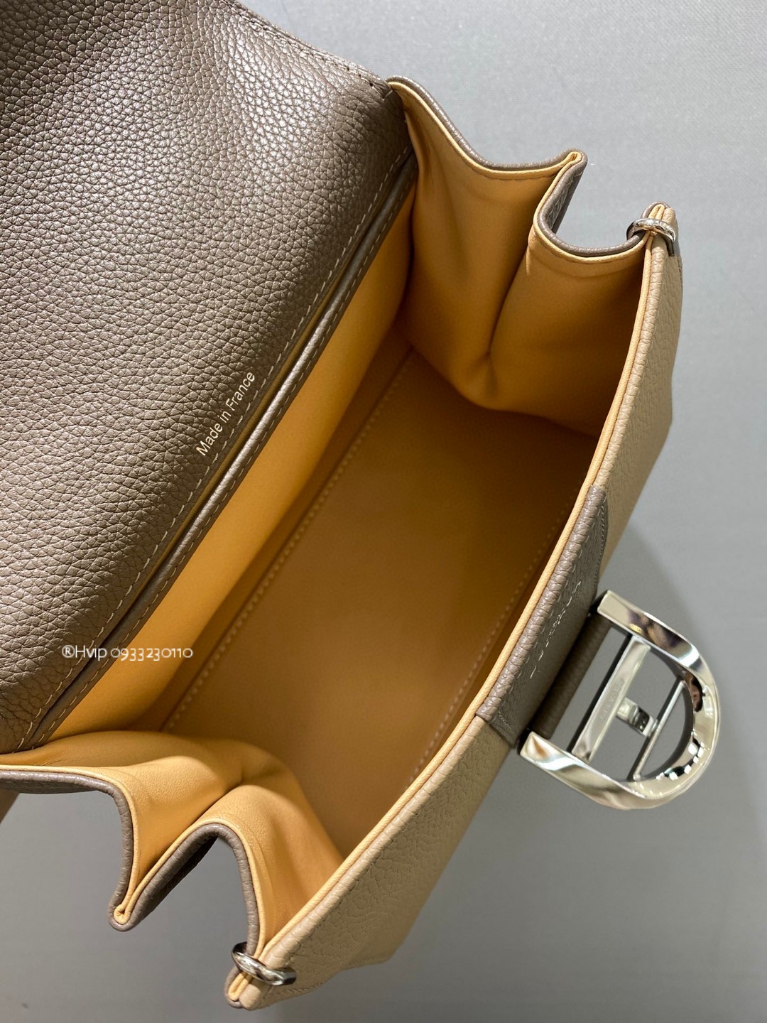 Delvaux Brillant Mini Rodeo Calfskin bi-color