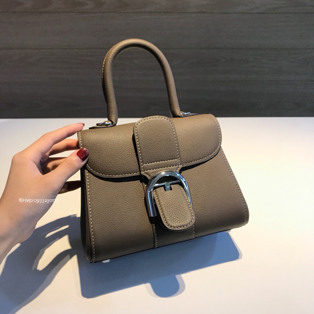 Delvaux Brillant Mini Rodeo Calfskin Tourterelle