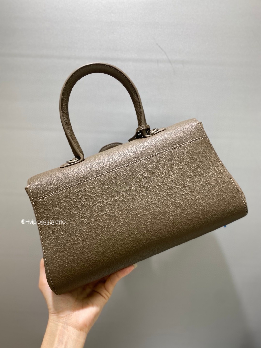 Delvaux Brillant MM Rodeo Calfskin bi-color