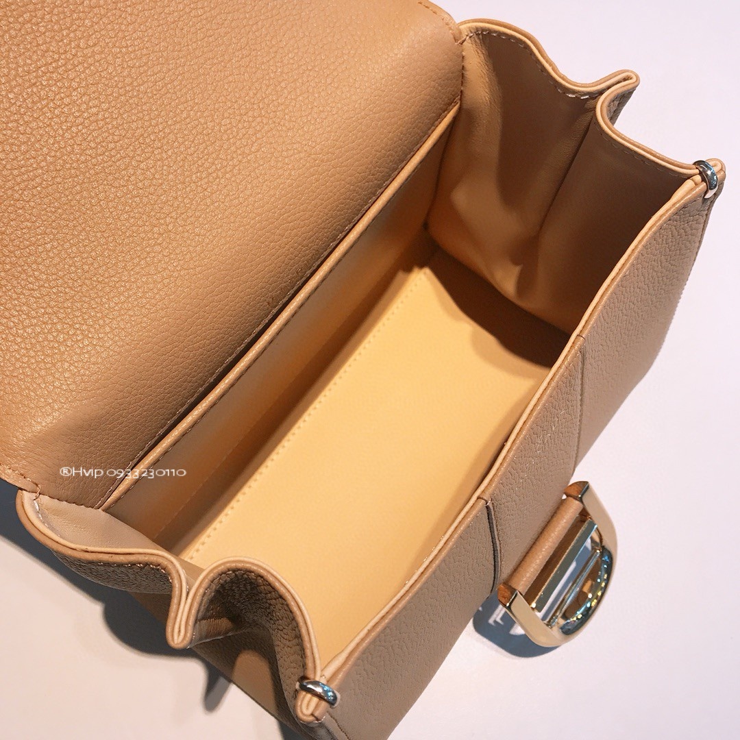 Delvaux Brillant Mini grained Calfskin Vegetal - Ivory