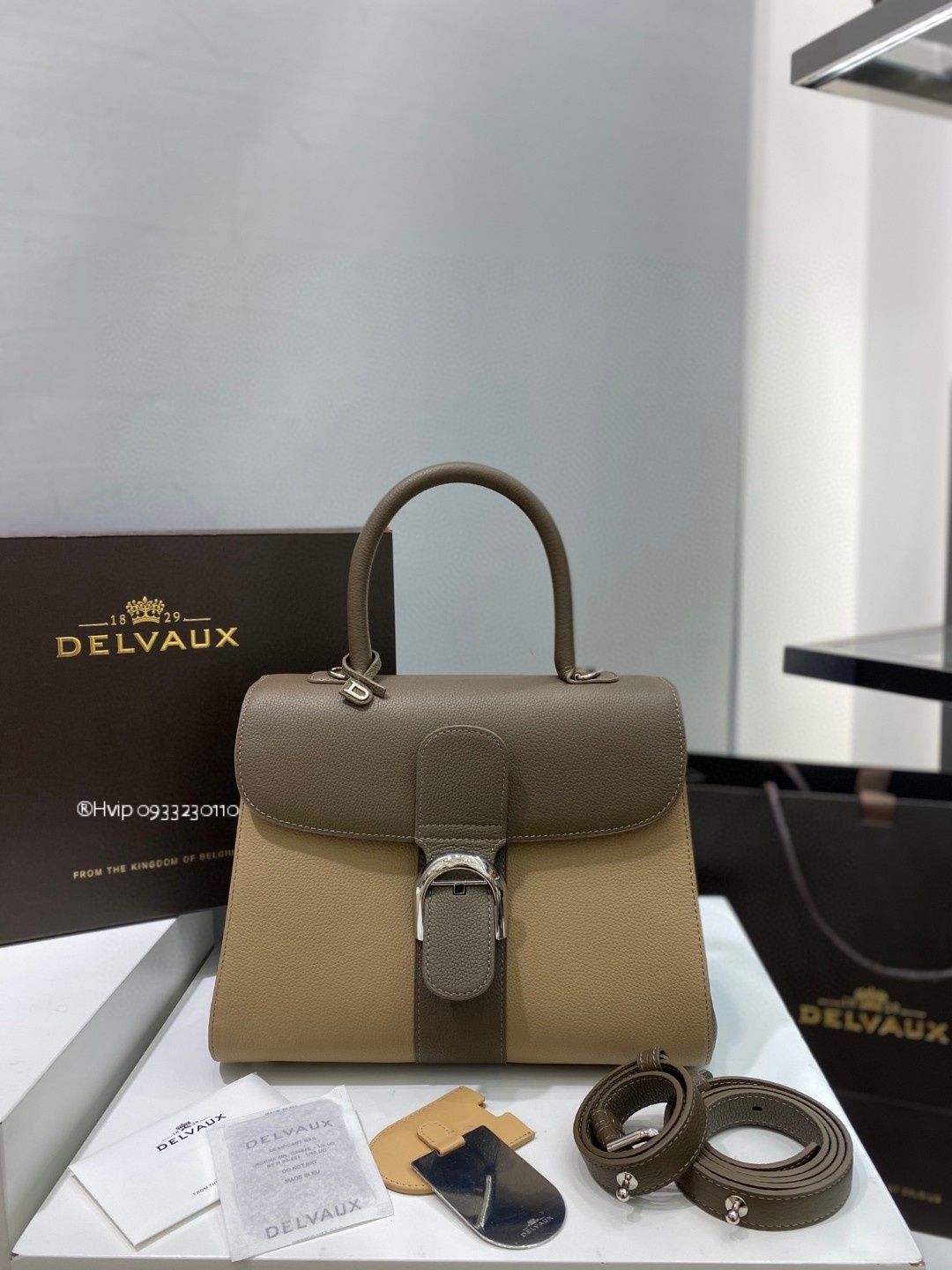 Delvaux Brillant MM Rodeo Calfskin