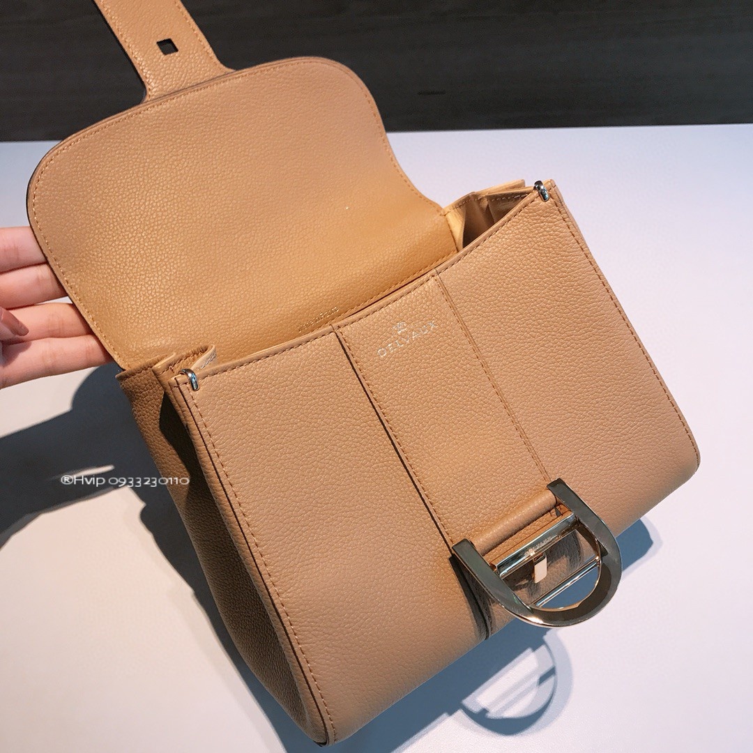 Delvaux Brillant Mini grained Calfskin Vegetal - Ivory