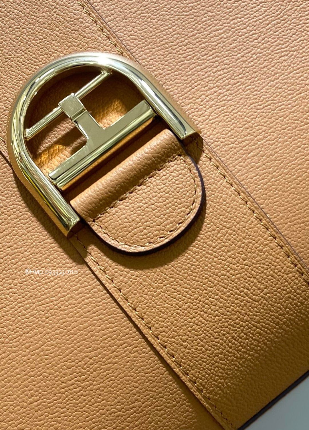 Delvaux Brillant MM grained Calfskin Vegetal - Ivory