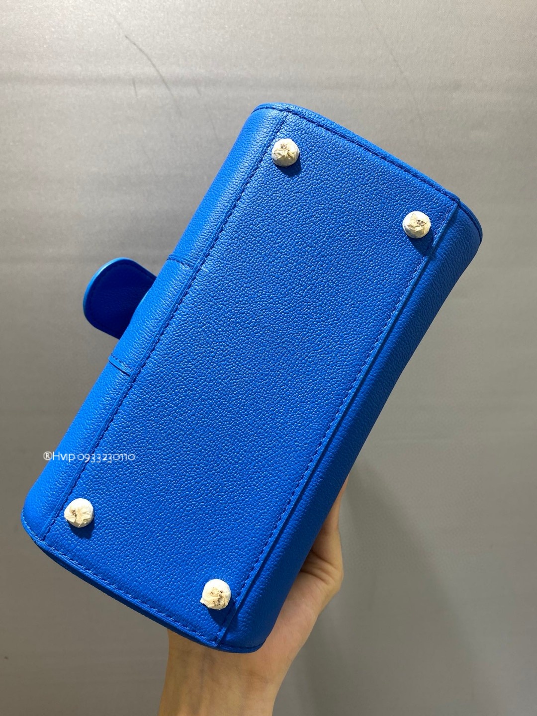 Delvaux Brillant Munigrained Calfskin Outremer
