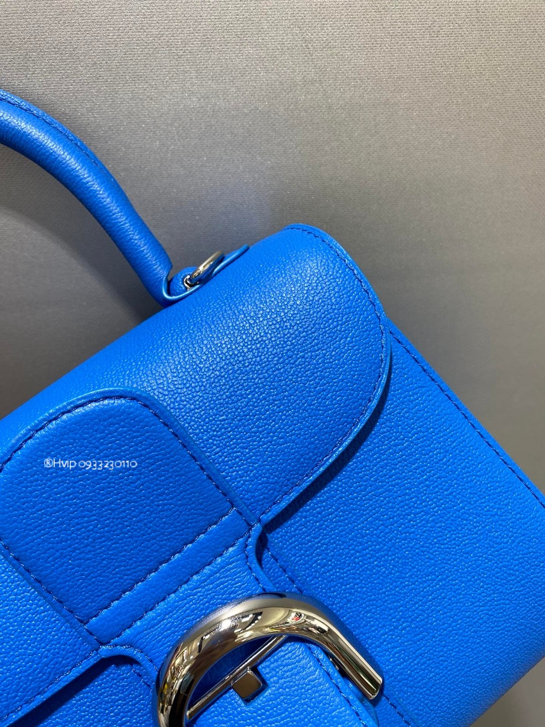 Delvaux Brillant Munigrained Calfskin Outremer
