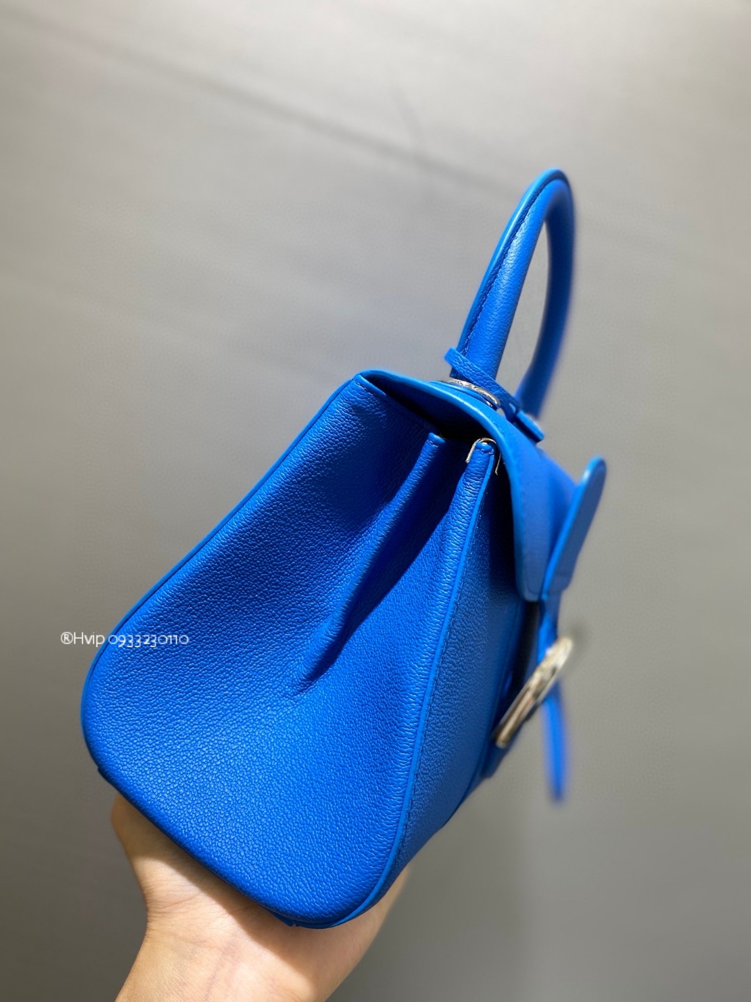 Delvaux Brillant Munigrained Calfskin Outremer