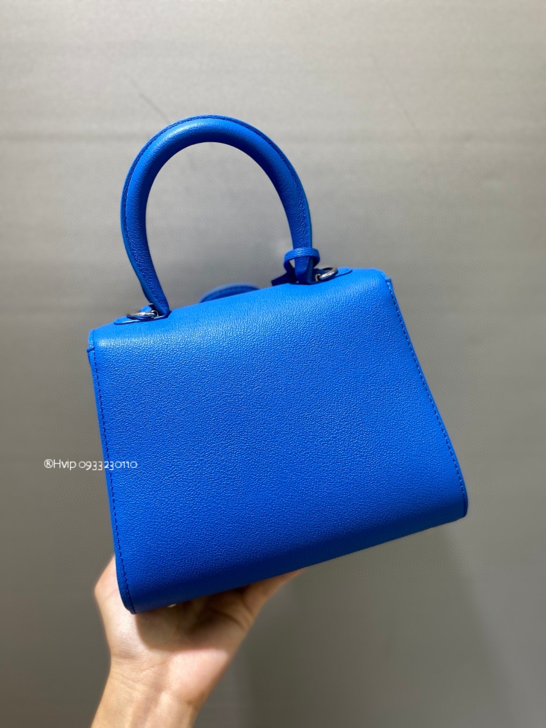 Delvaux Brillant Munigrained Calfskin Outremer