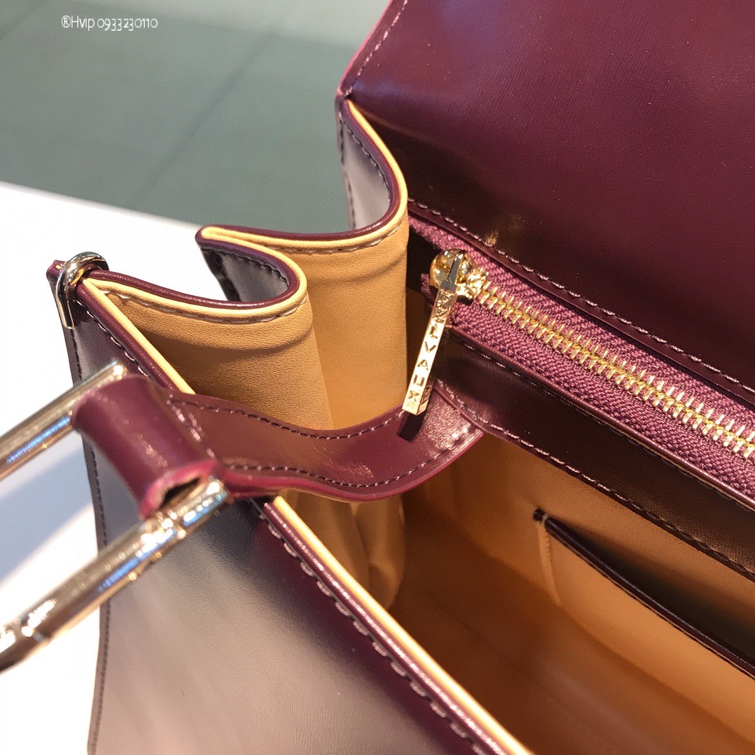 Delvaux Brillant MM in Box Calfskin