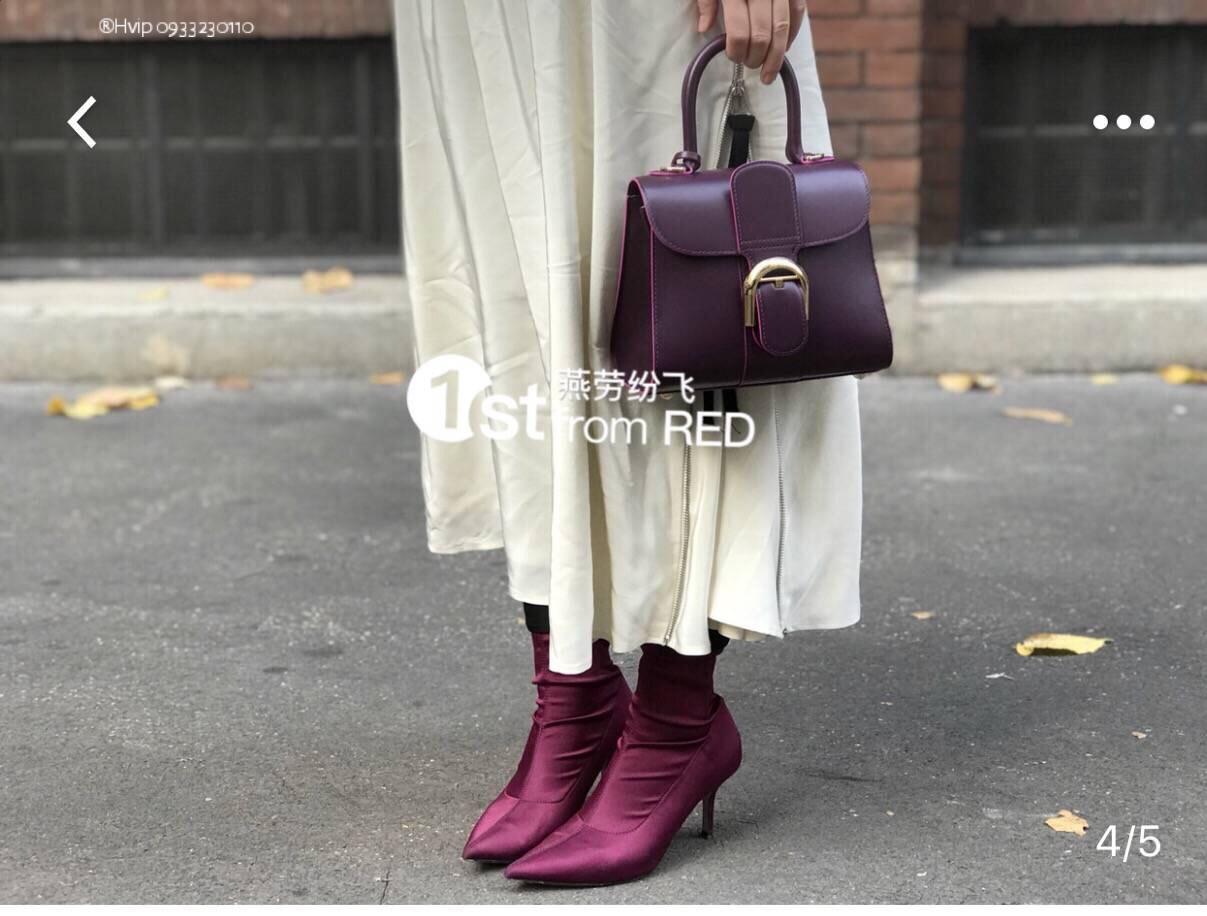 Delvaux Brillant MM in Box Calfskin