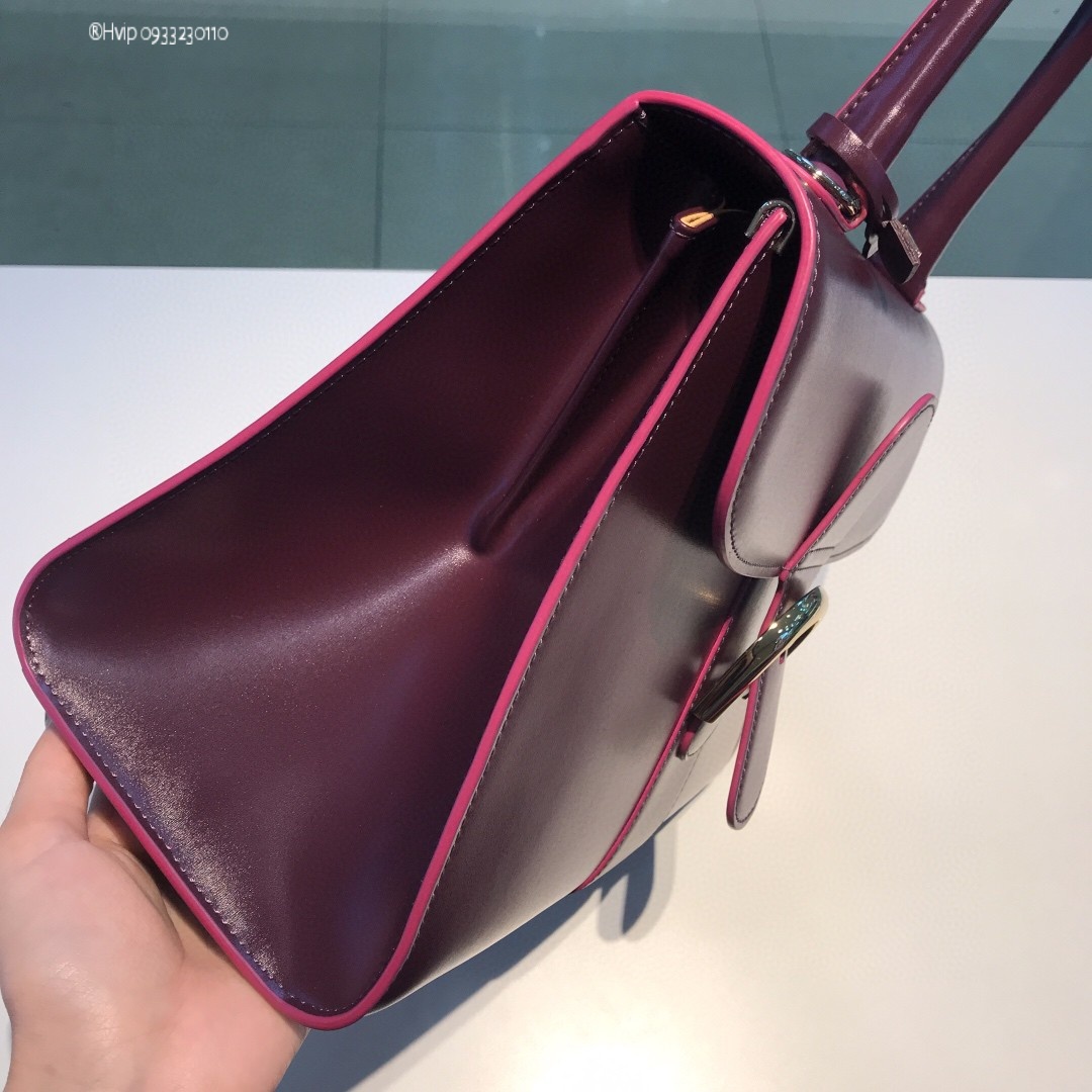 Delvaux Brillant MM in Box Calfskin