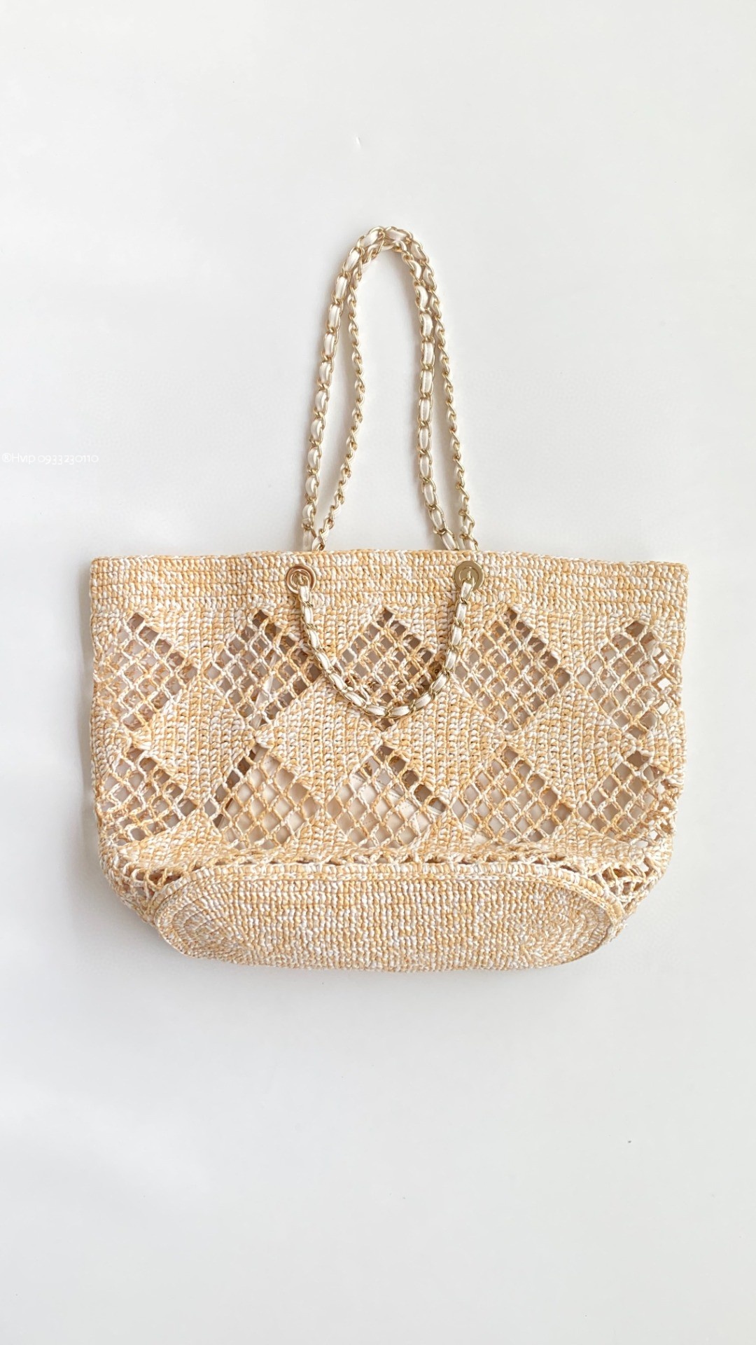 Chanel coco beach bag