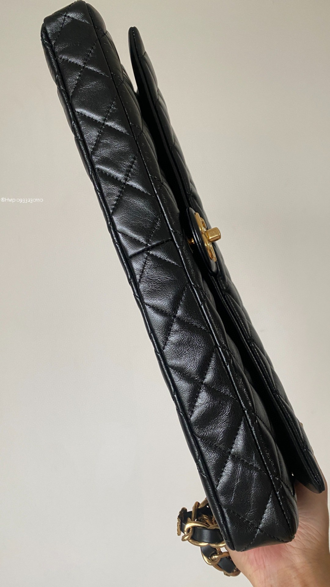 Chanel maxi clutch bag