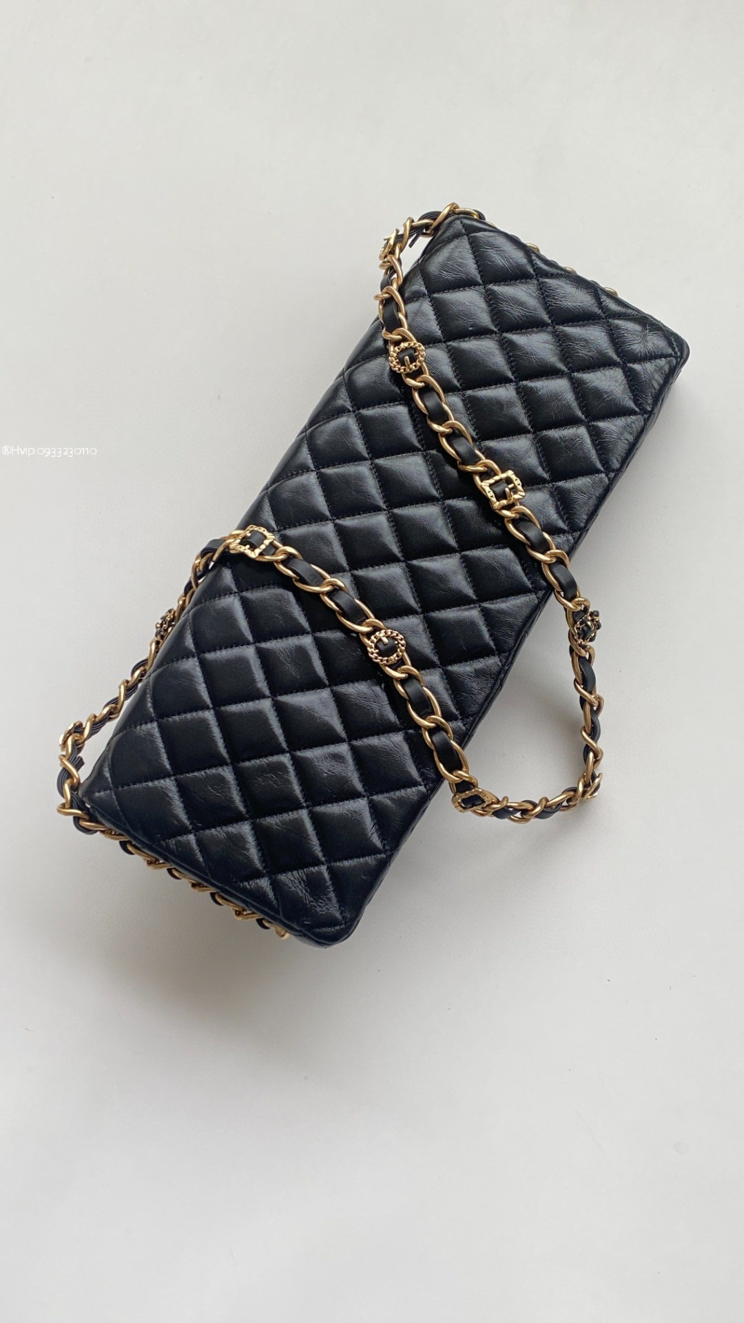 Chanel maxi clutch bag