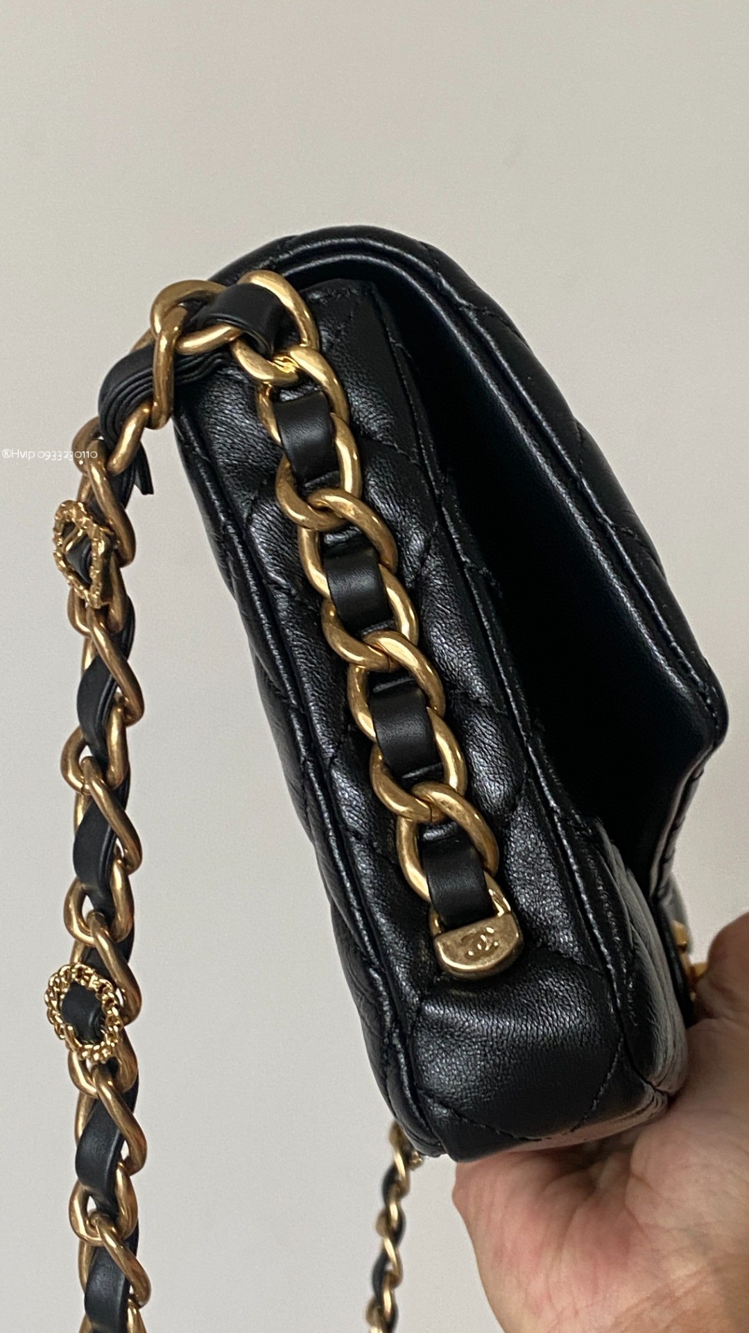 Chanel maxi clutch bag