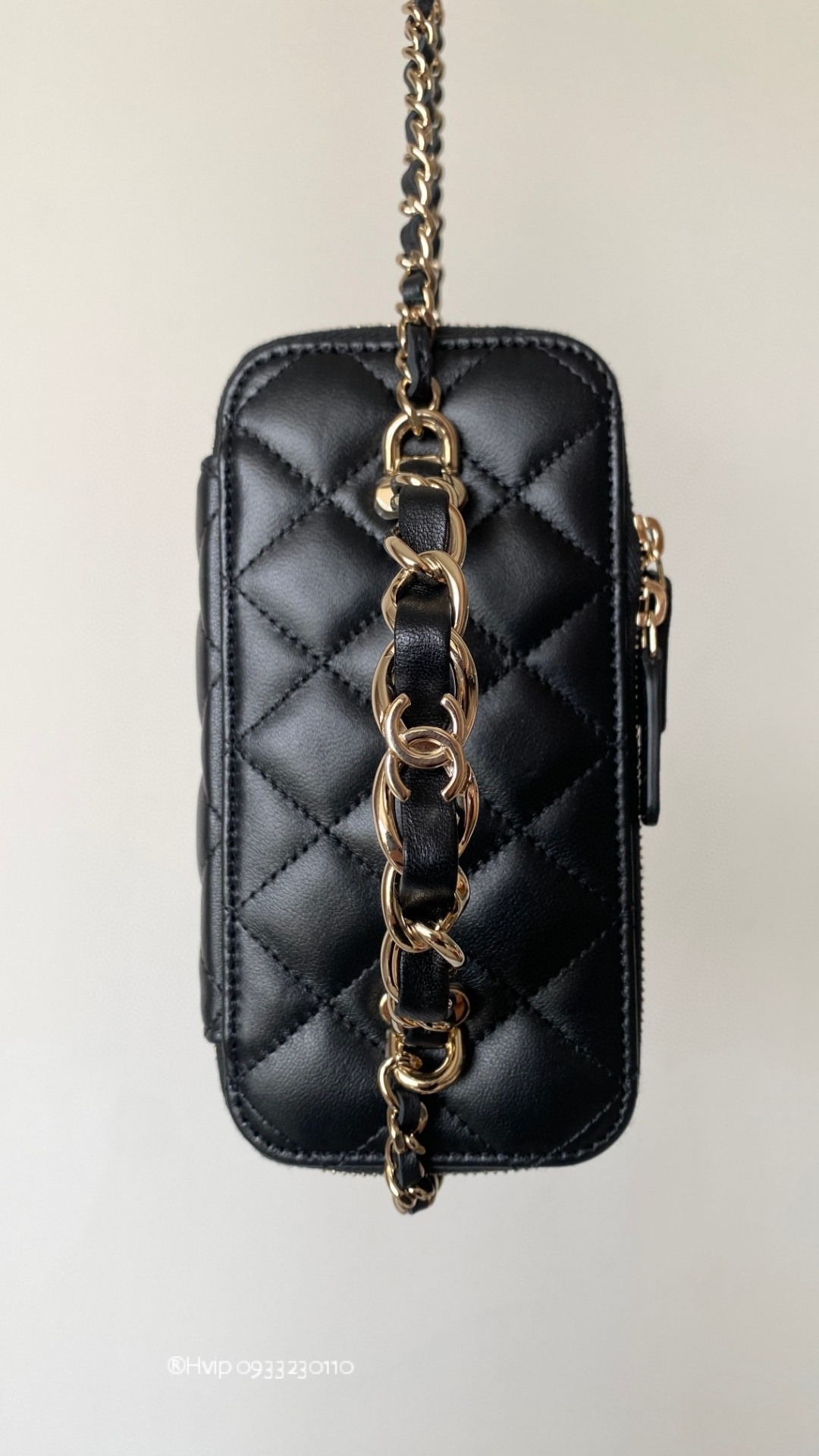 Chanel flap bag with top handle