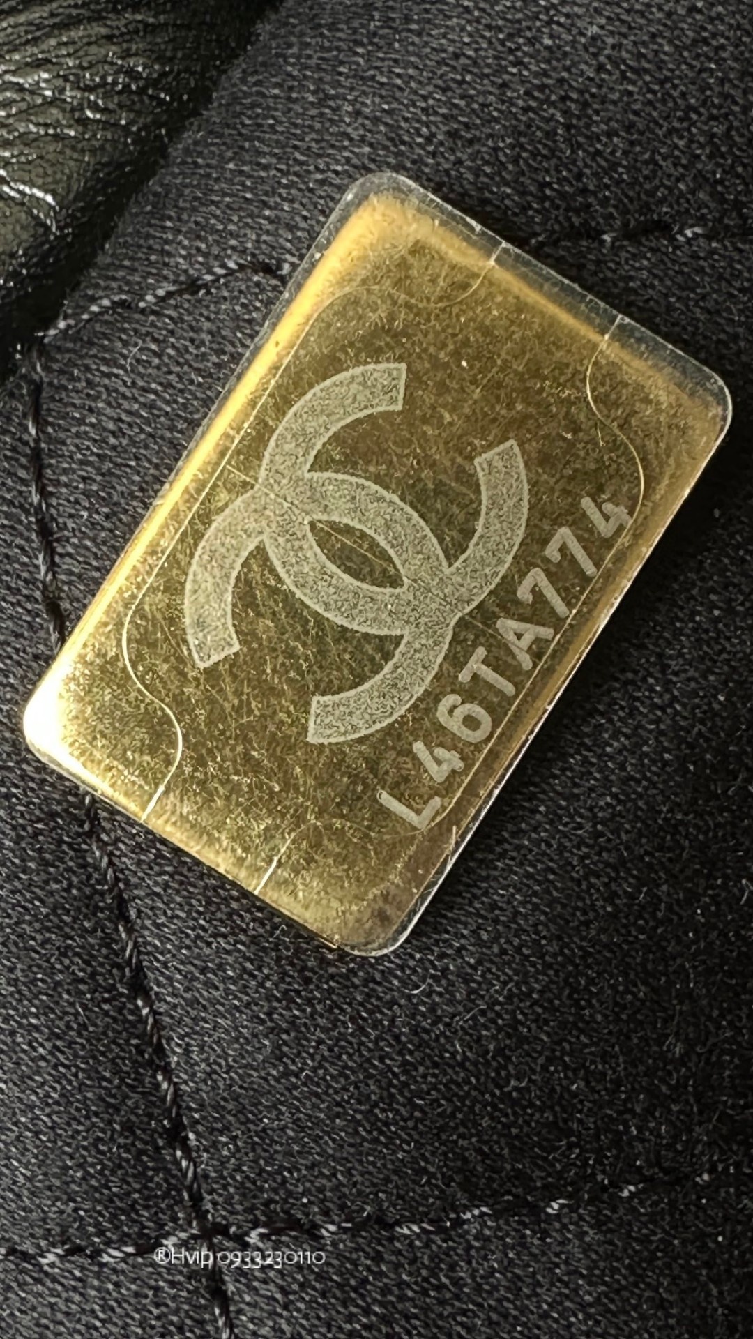 Chanel 22 mini pearl black