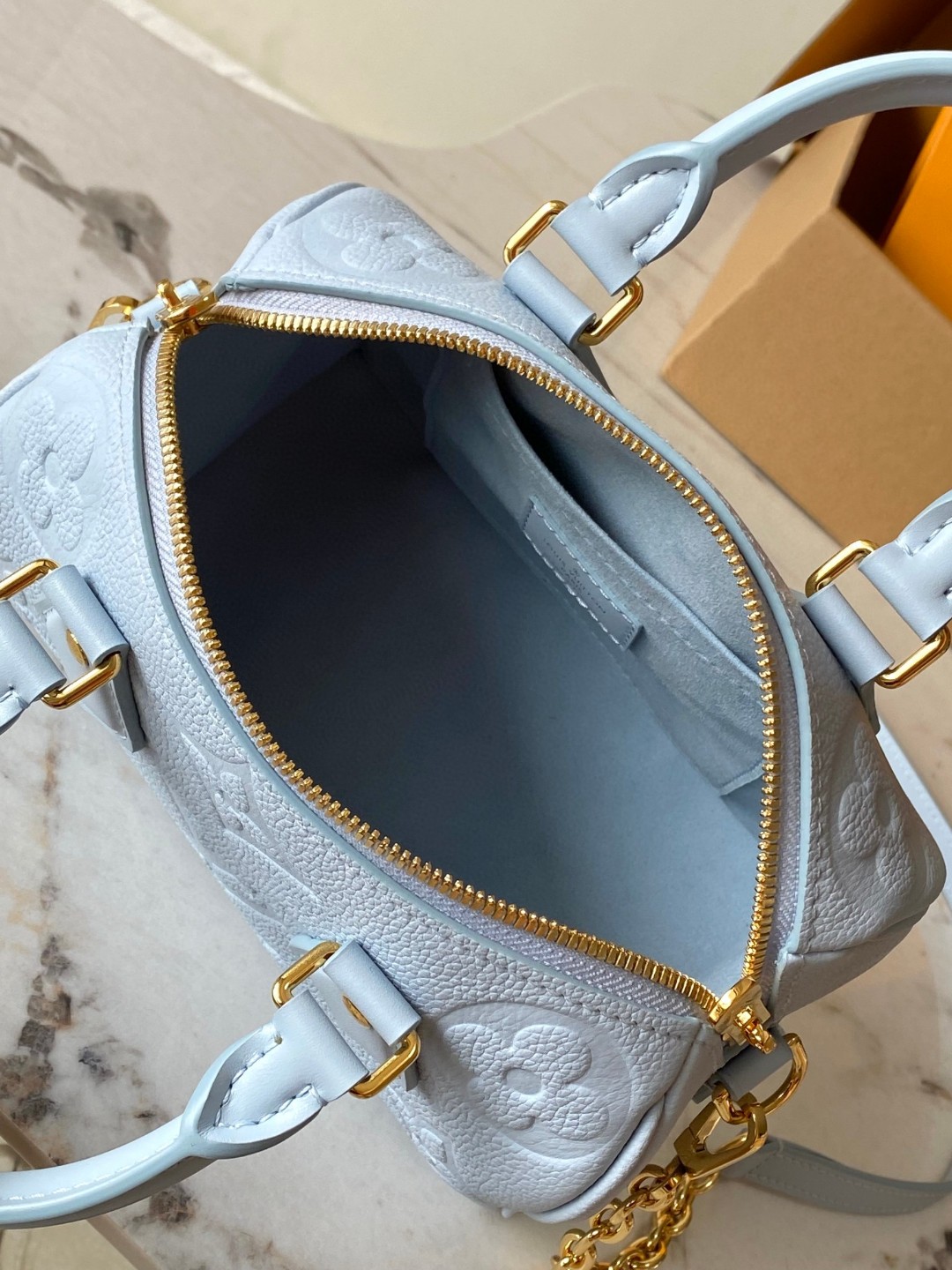 Louis Vuitton M46484 Speedy Bandoulière 20 Blue Hour Lv1
