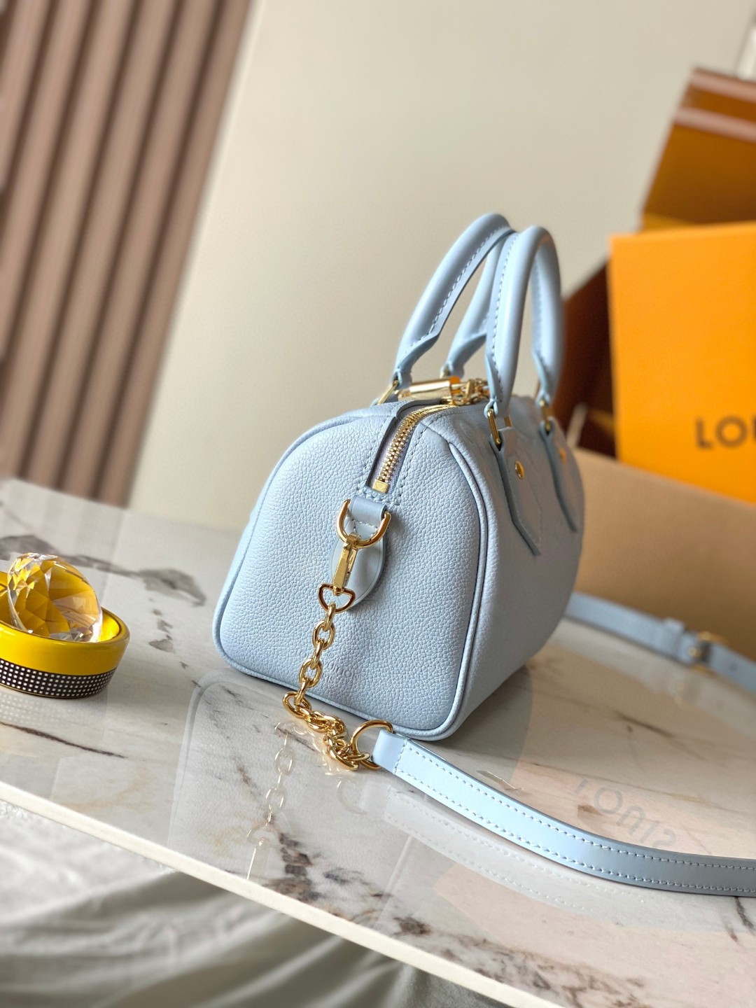 Louis Vuitton M46484 Speedy Bandoulière 20 Blue Hour Lv1