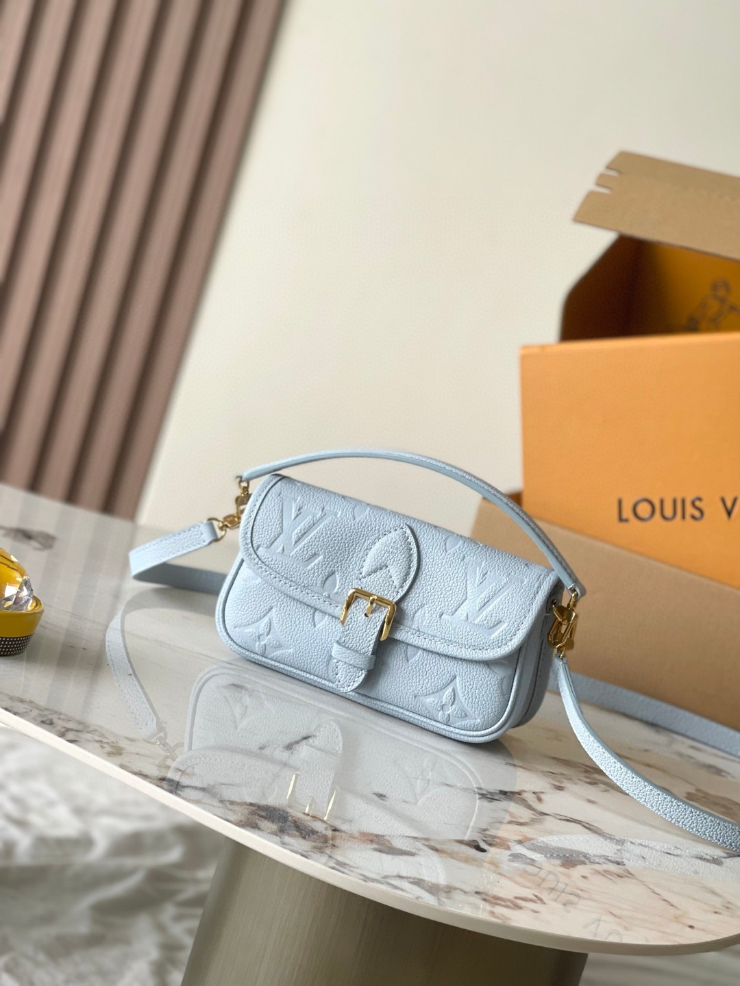 Louis Vuitton M83592 Nano Diane blue Olympe LV1