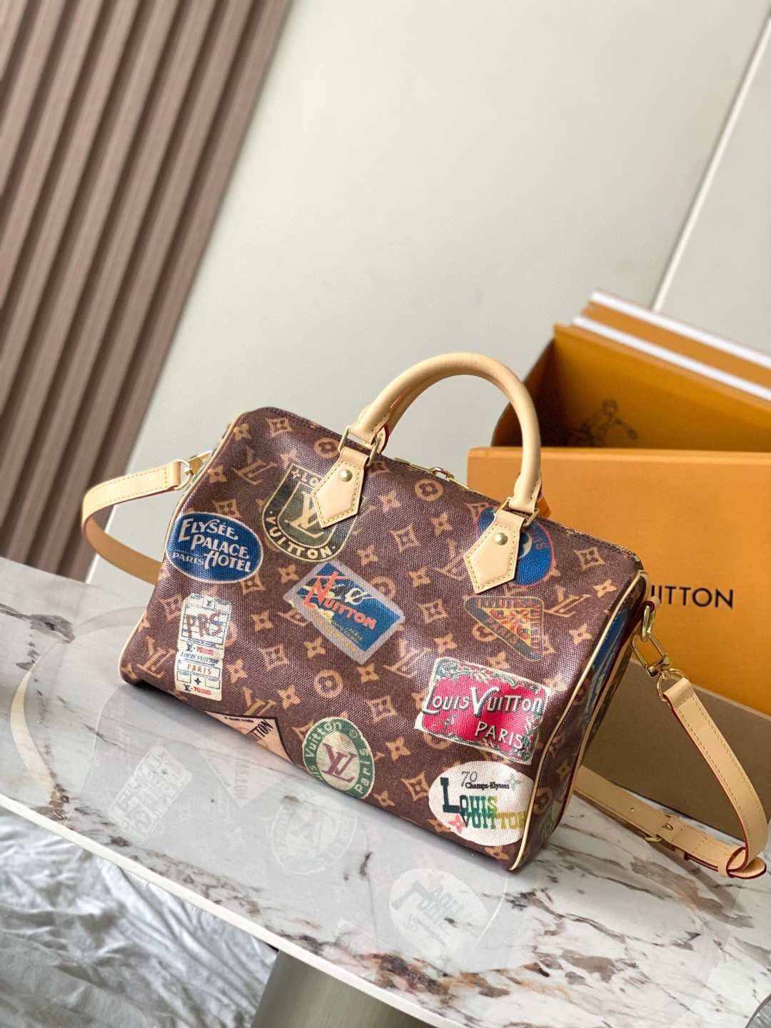 Louis Vuitton M47087 Speedy Bandoulière 30 LV1
