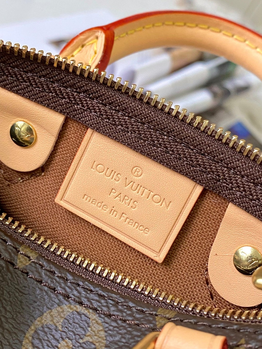 Louis Vuitton M61252 Nano Speedy Monogram canvas