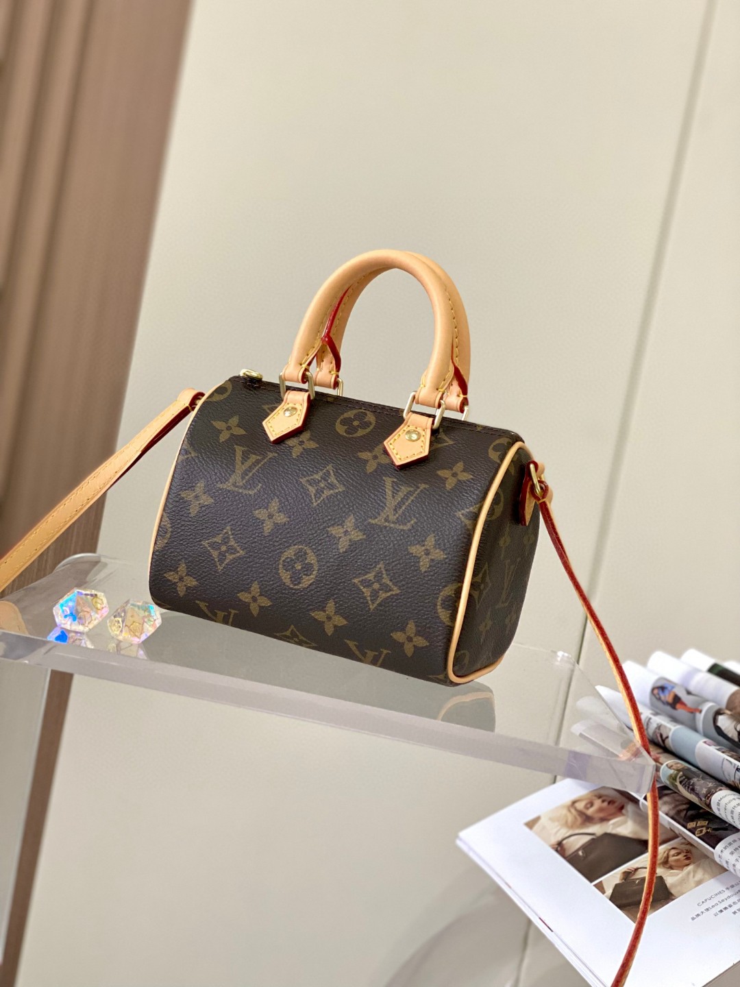Louis Vuitton M61252 Nano Speedy Monogram canvas