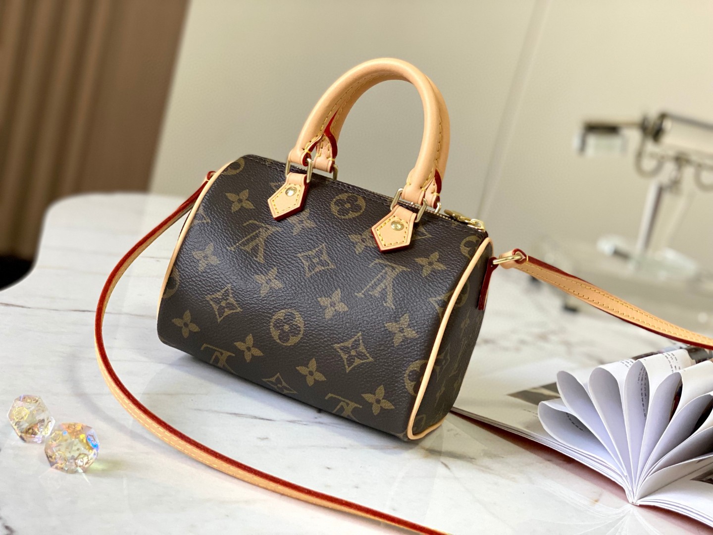 Louis Vuitton M61252 Nano Speedy Monogram canvas