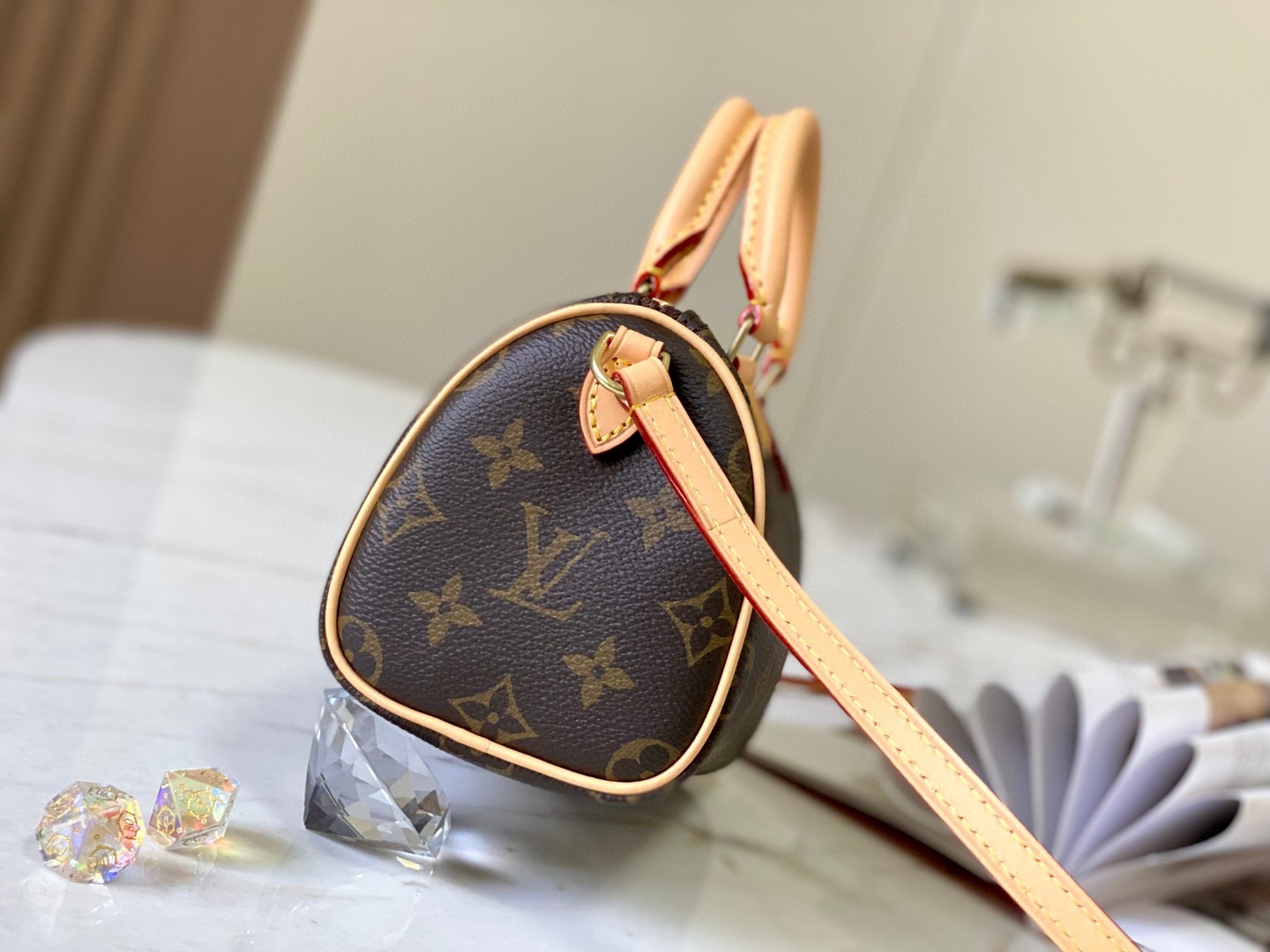Louis Vuitton M61252 Nano Speedy Monogram canvas
