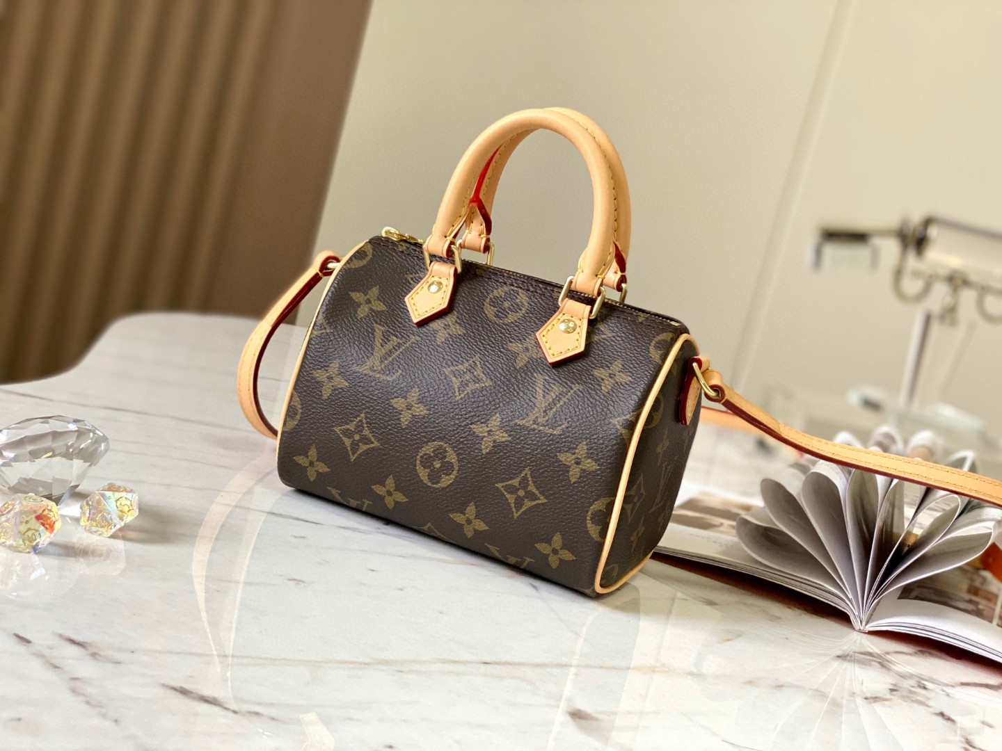 Louis Vuitton M61252 Nano Speedy Monogram canvas