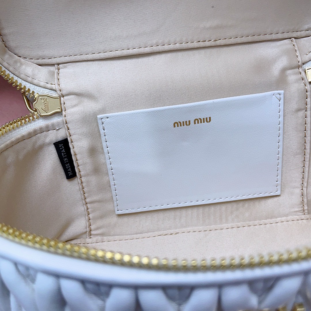 Miu Miu Matelassé nappa leather shoulder bag white 5BH226_N88_F0009_V_OOO M1