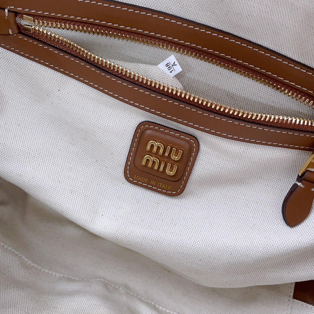 Miu Miu 5BB117 Canvas Beau bag M1