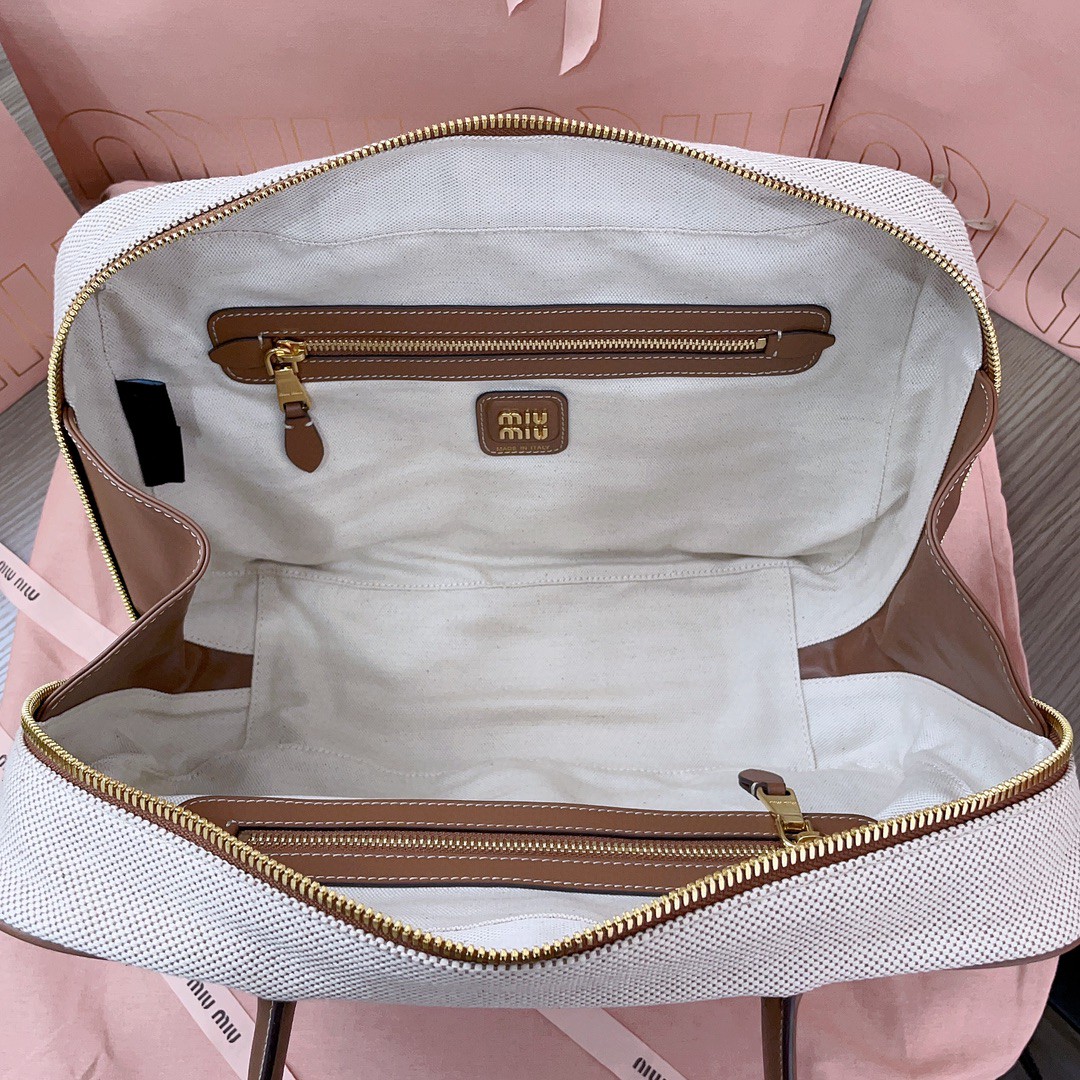 Miu Miu 5BB117 Canvas Beau bag M1