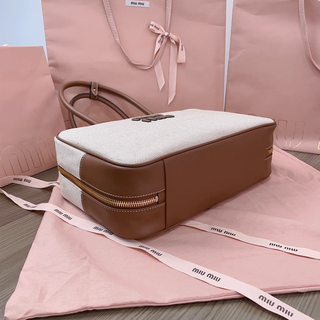 Miu Miu 5BB117 Canvas Beau bag M1