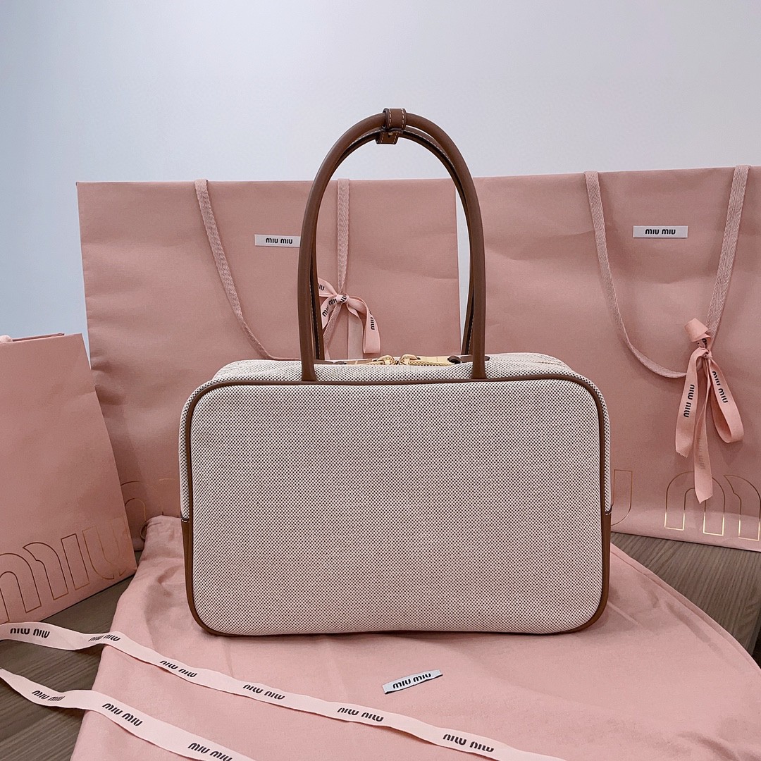 Miu Miu 5BB117 Canvas Beau bag M1
