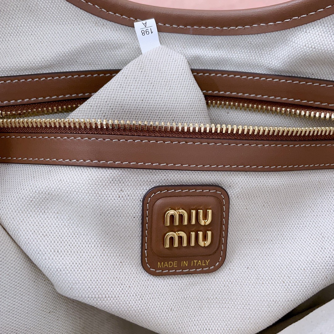 Miu Miu 5BG231 IVY canvas bag M1