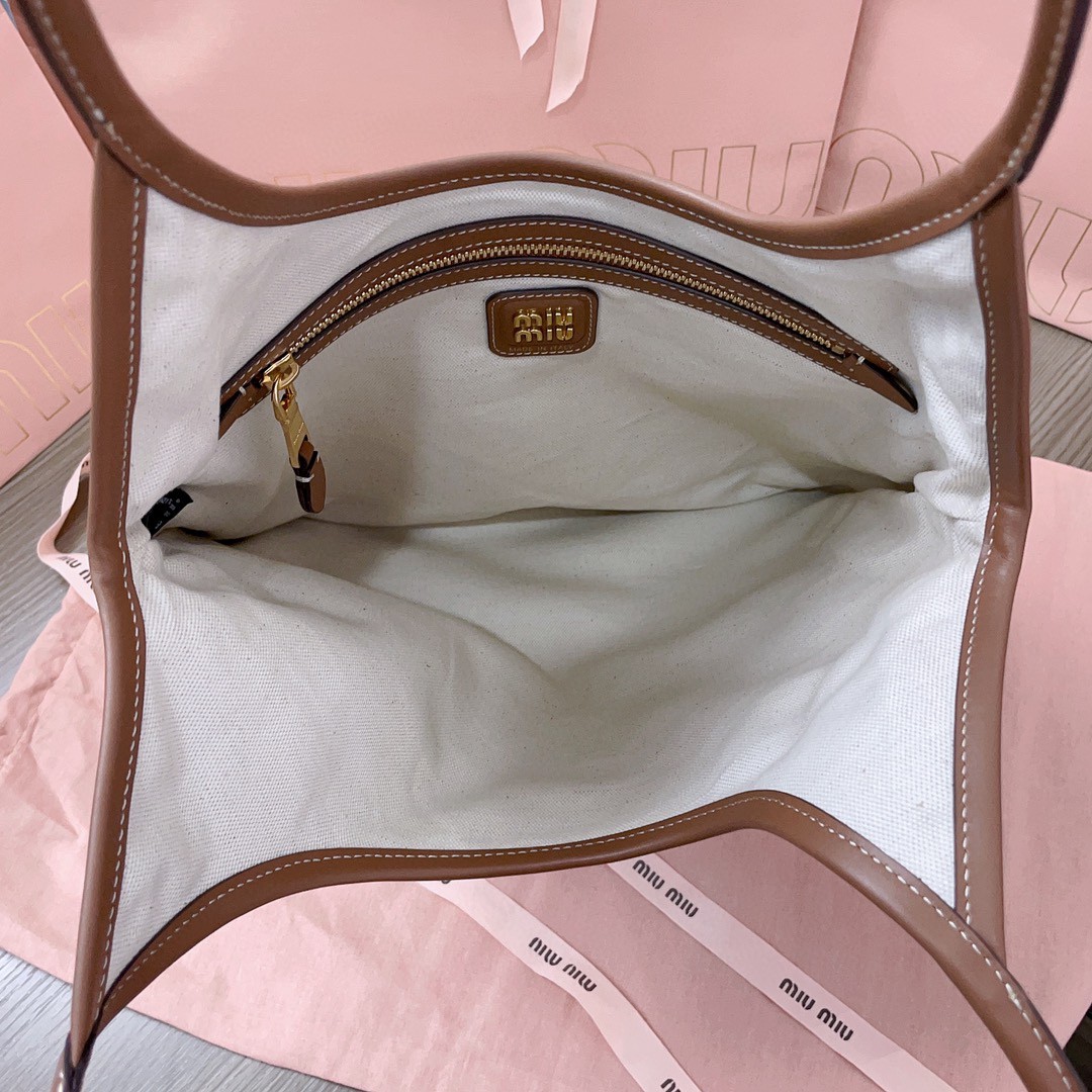 Miu Miu 5BG231 IVY canvas bag M1