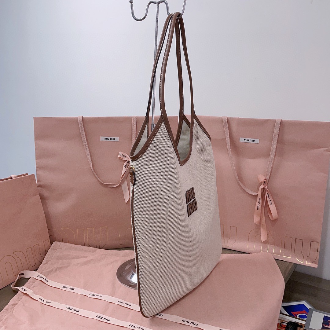 Miu Miu 5BG231 IVY canvas bag M1